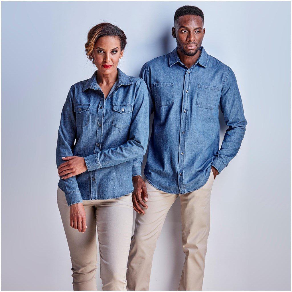 Mens Long Sleeve Eastwood Shirt - Brand your company Logo! Get a quote - Promo Lingo