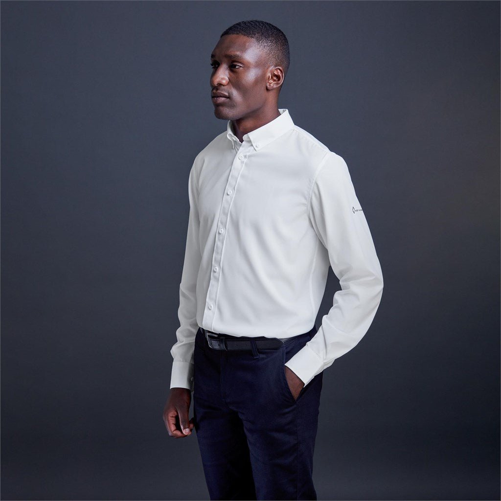 Mens Long Sleeve Sorrento Shirt for Comfort and Style - Brand your company Logo! Get a quote - Promo Lingo