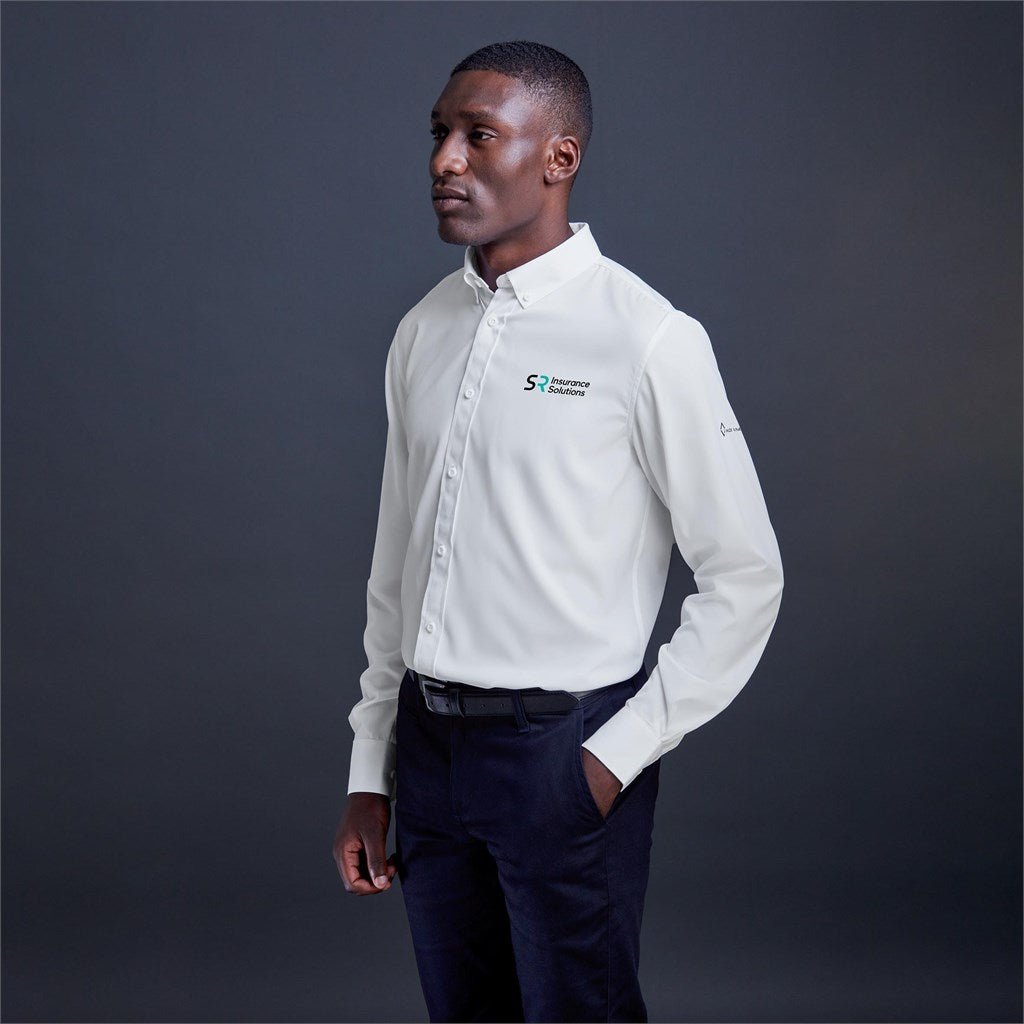 Mens Long Sleeve Sorrento Shirt for Comfort and Style - Brand your company Logo! Get a quote - Promo Lingo