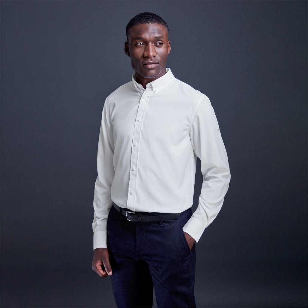 Mens Long Sleeve Sorrento Shirt for Comfort and Style - Brand your company Logo! Get a quote - Promo Lingo