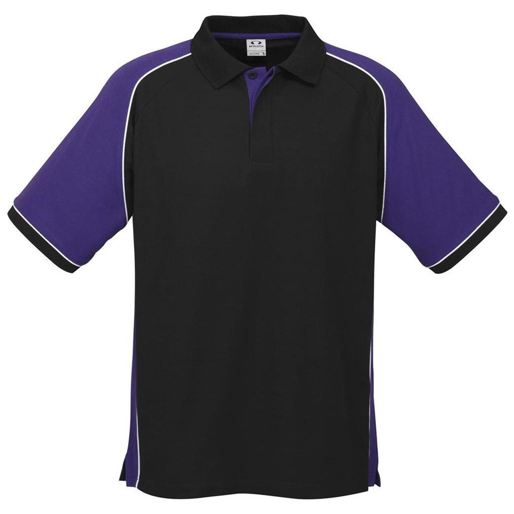 Mens Nitro Golf Shirt - Purple - Brand your company Logo! Get a quote - Promo Lingo