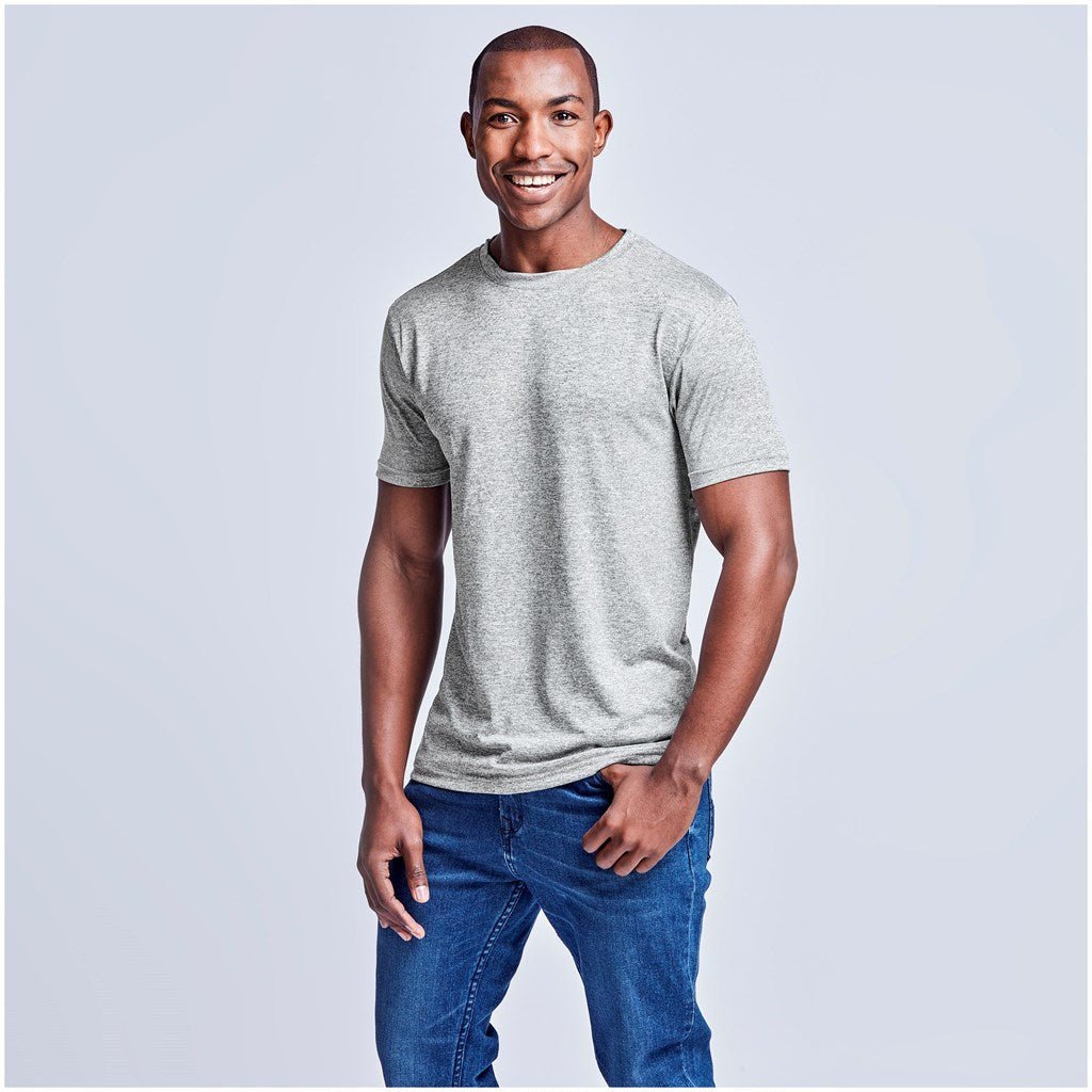 Mens Oregon Melange T-Shirt - Brand your company Logo! Get a quote - Promo Lingo