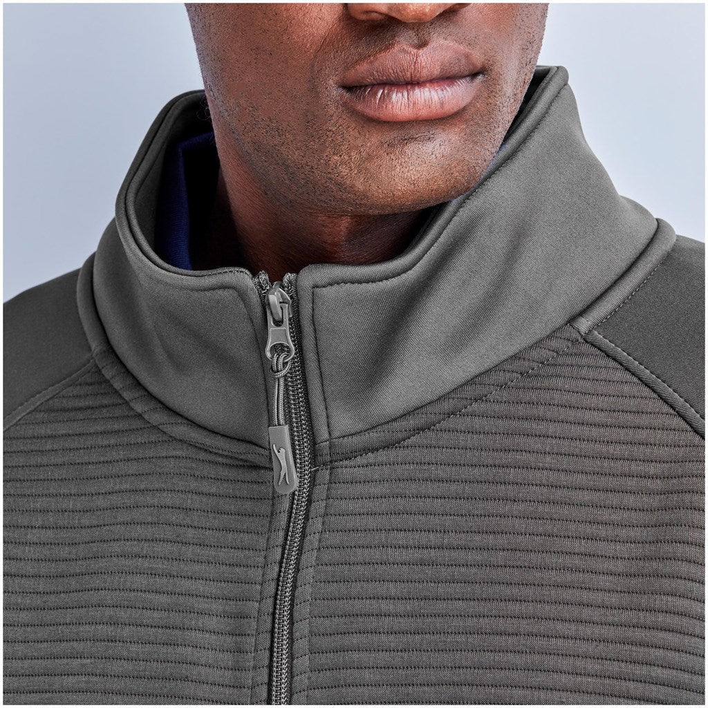 Mens Ridge Jacket - Grey for Ultimate Comfort and Style - Brand your company Logo! Get a quote - Promo Lingo
