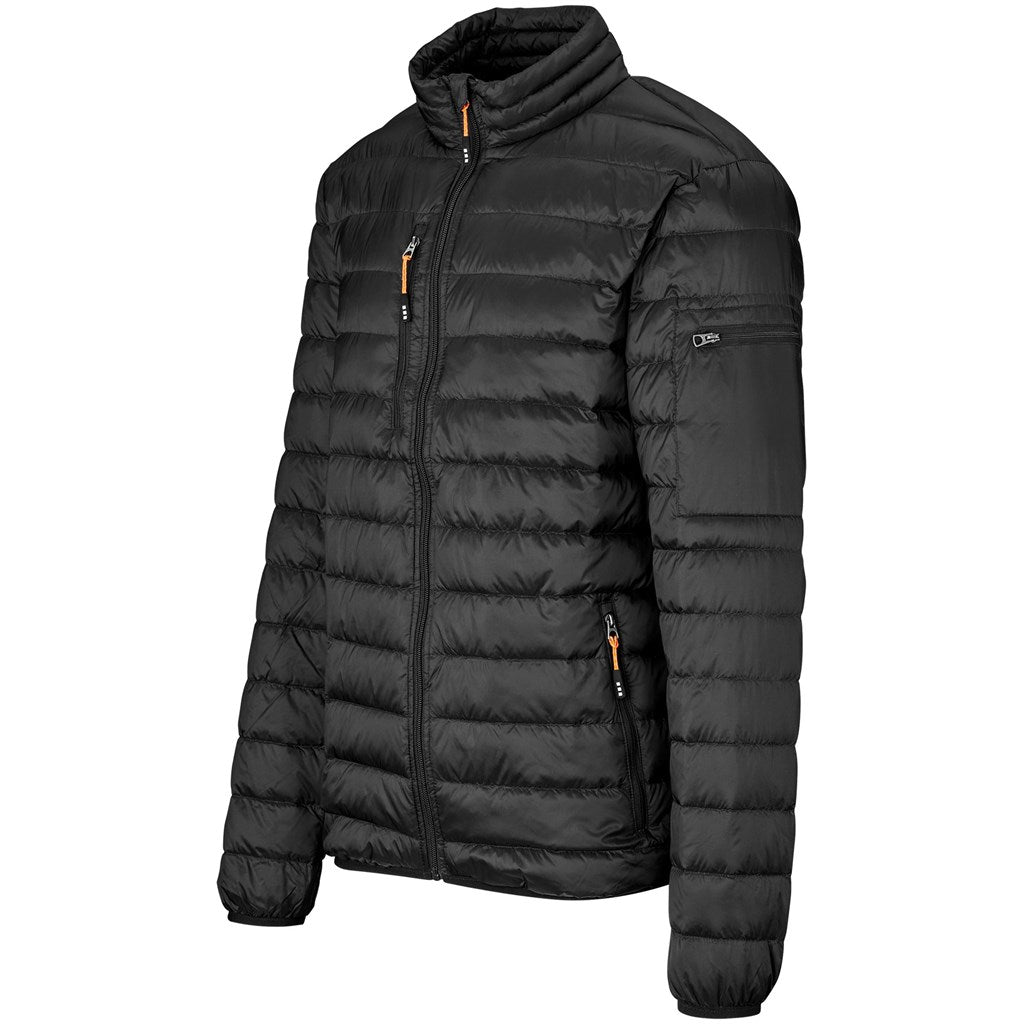 Mens Scotia Light Down Jacket - Black - Brand your company Logo! Get a quote - Promo Lingo