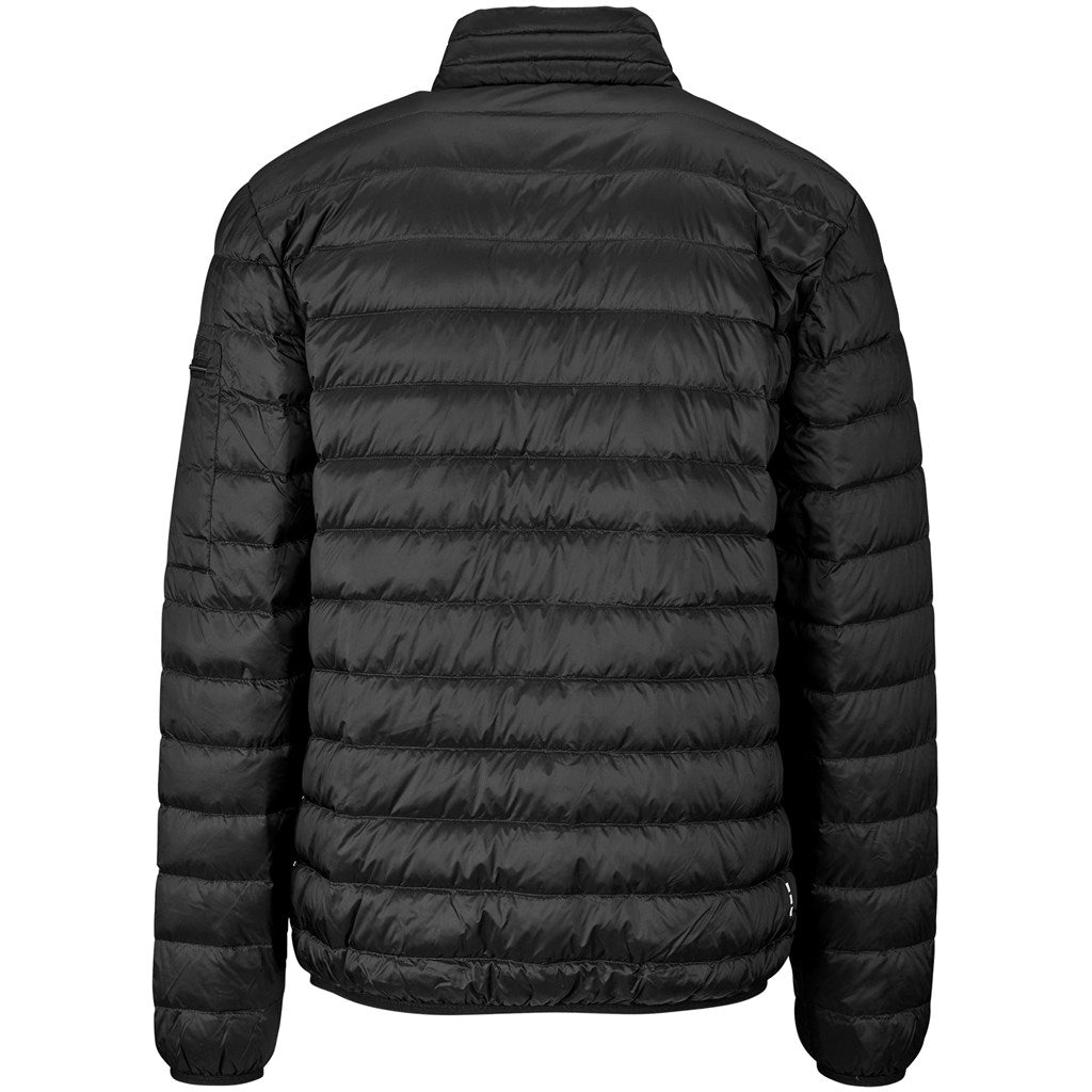 Mens Scotia Light Down Jacket - Black - Brand your company Logo! Get a quote - Promo Lingo