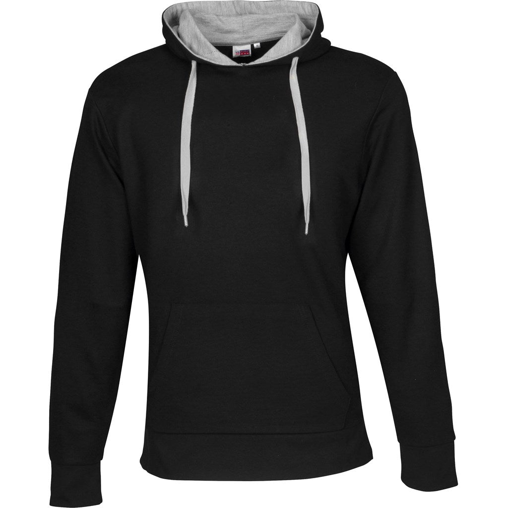 Mens Solo Hooded Sweater - Grey - Brand your company Logo! Get a quote - Promo Lingo