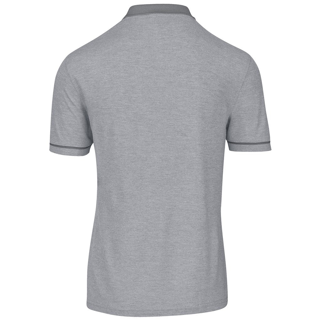 Mens Verge Golf Shirt - Light Grey - Brand your company Logo! Get a quote - Promo Lingo