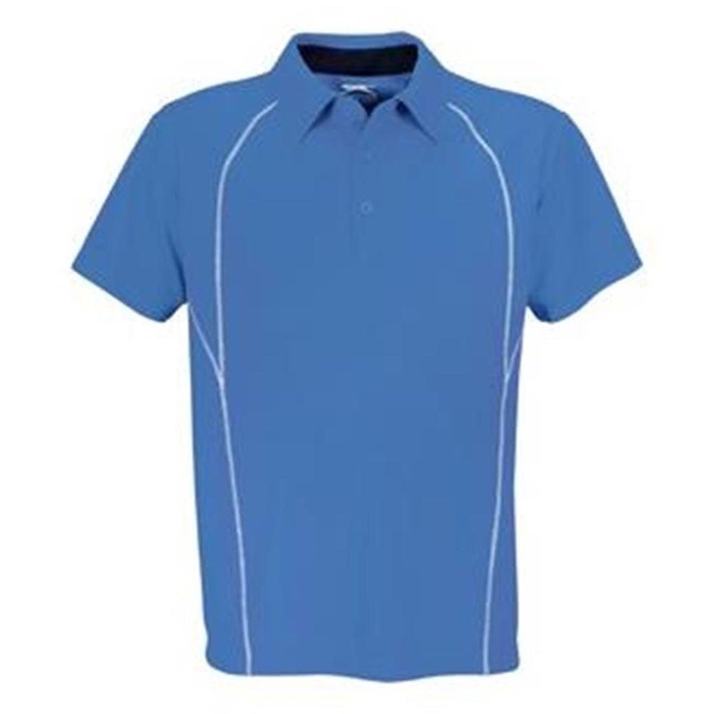 Mens Victory Golf Shirt - Blue - Brand your company Logo! Get a quote - Promo Lingo