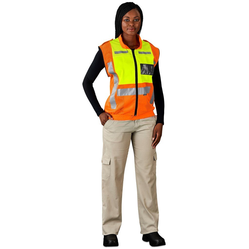 Metro Two - Tone Hi - Viz Reflective Zip - Off Jacket - Brand your company Logo! Get a quote - Promo Lingo