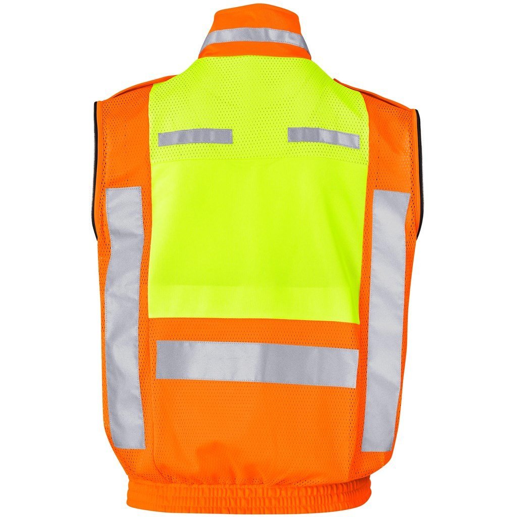 Metro Two - Tone Hi - Viz Reflective Zip - Off Jacket - Brand your company Logo! Get a quote - Promo Lingo