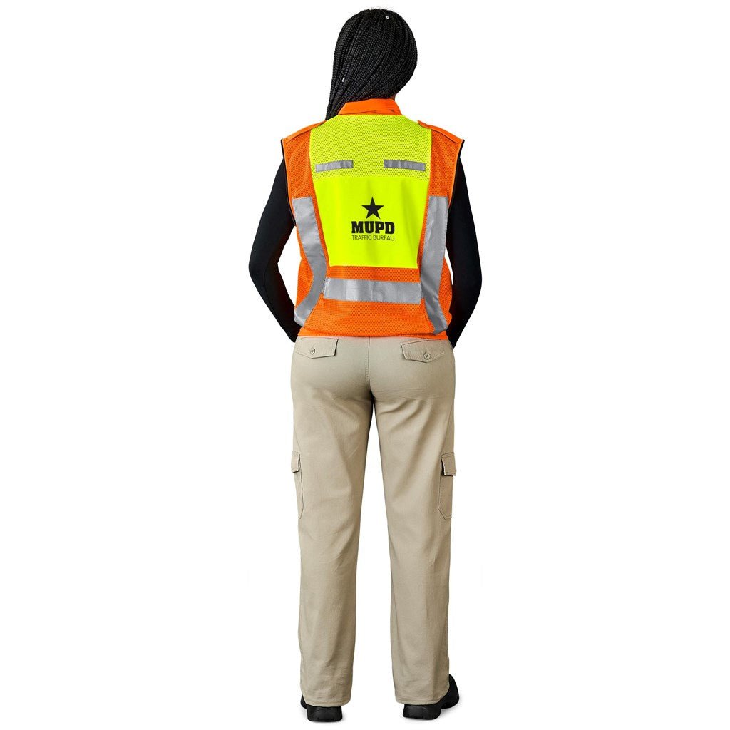 Metro Two - Tone Hi - Viz Reflective Zip - Off Jacket - Brand your company Logo! Get a quote - Promo Lingo