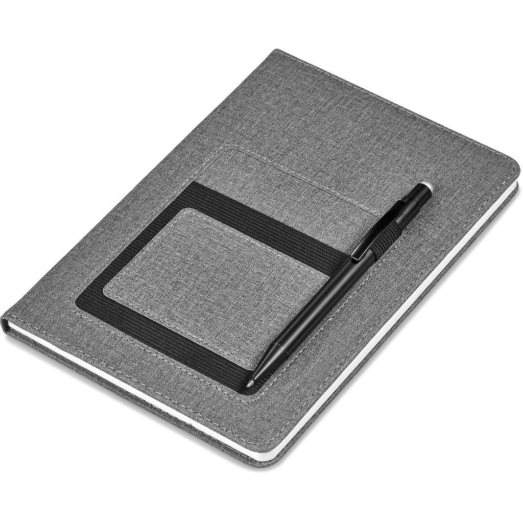 Moda Notebook & Pen Set - Brand your company Logo! Get a quote - Promo Lingo