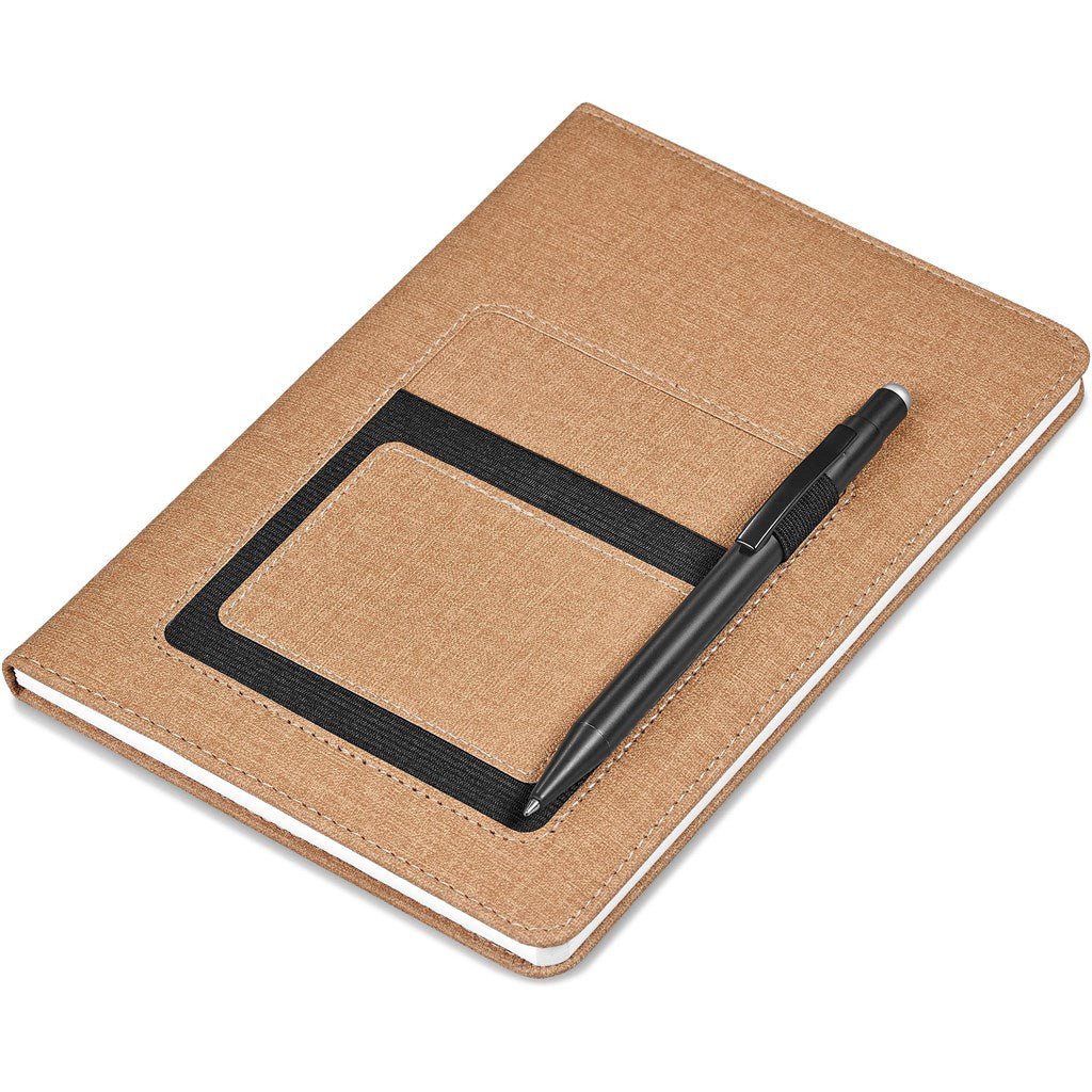 Moda Notebook & Pen Set - Brand your company Logo! Get a quote - Promo Lingo