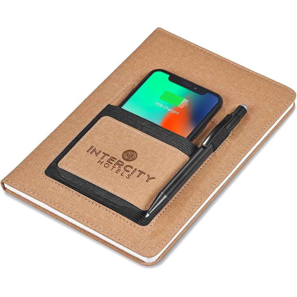 Moda Notebook & Pen Set - Brand your company Logo! Get a quote - Promo Lingo