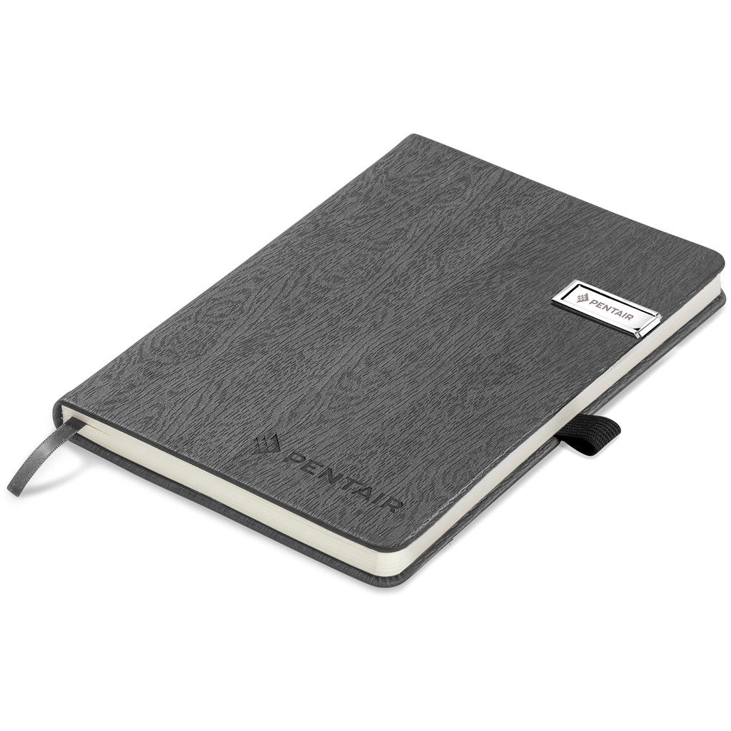 Oakridge A5 Hard Cover Flash Drive Notebook - 8GB - Brand your company Logo! Get a quote - Promo Lingo