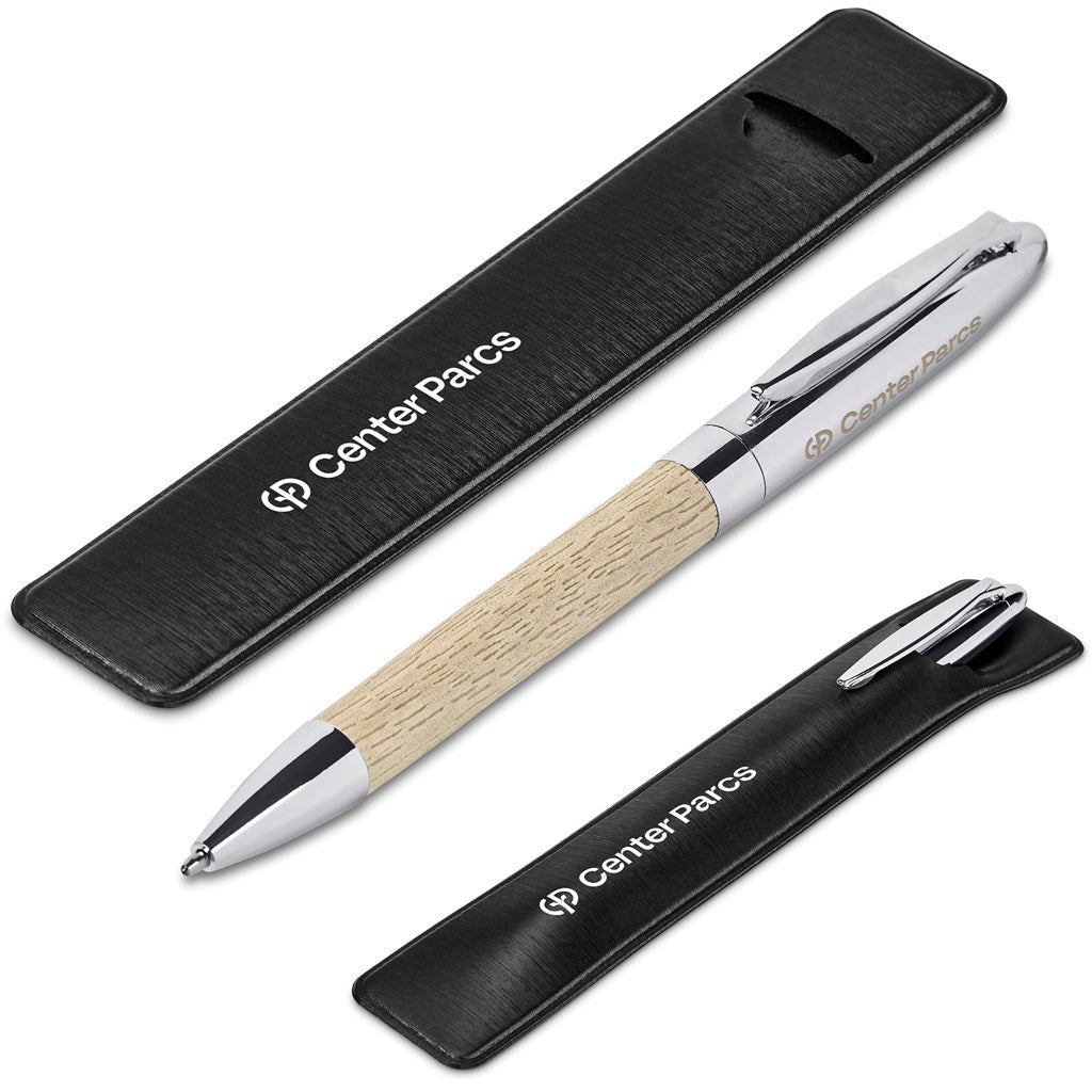 Oakridge Ball Pen In Pouch - Brand your company Logo! Get a quote - Promo Lingo