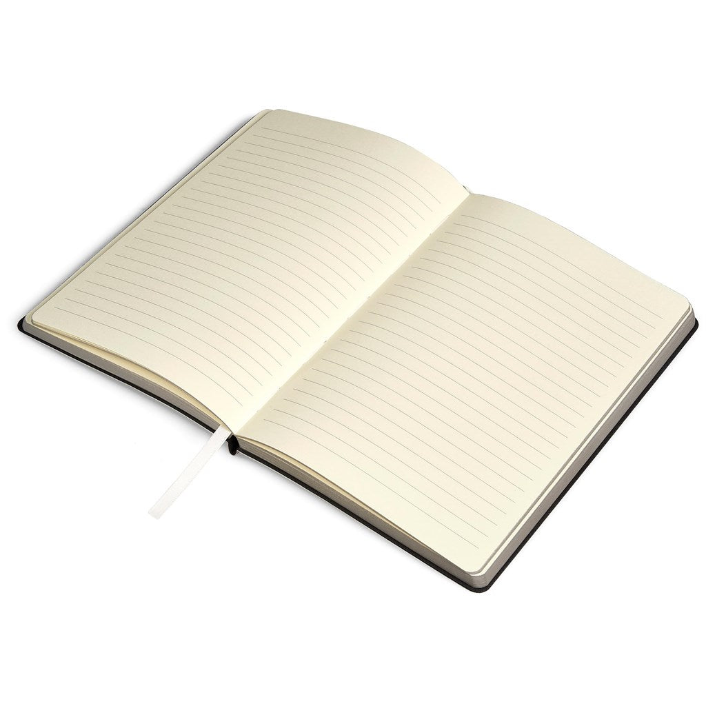 Oakridge Soft Cover Notebook & Pen Set - Brand your company Logo! Get a quote - Promo Lingo