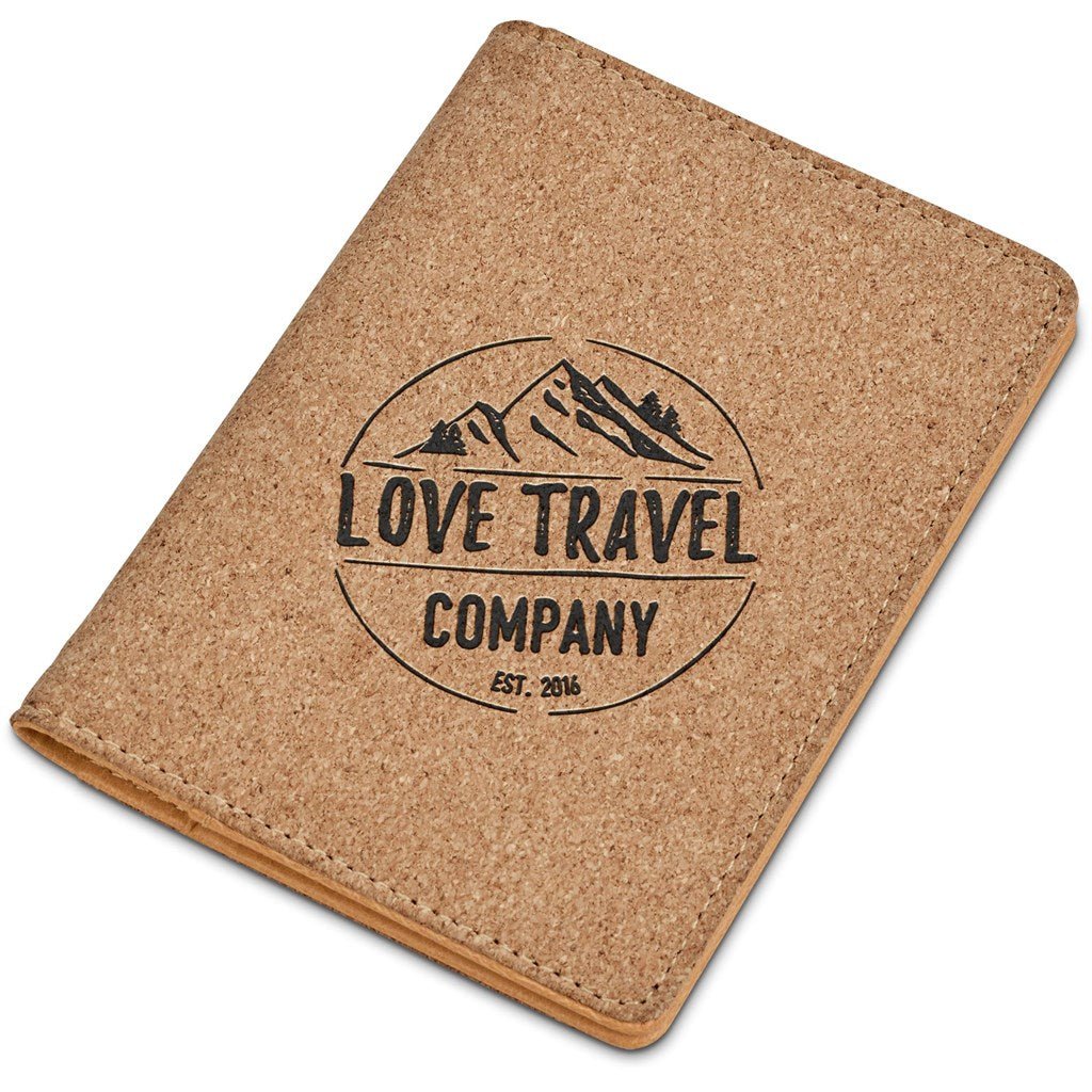 Okiyo Bouken Cork Travel Gift Set with RFID Protection - Brand your company Logo! Get a quote - Promo Lingo