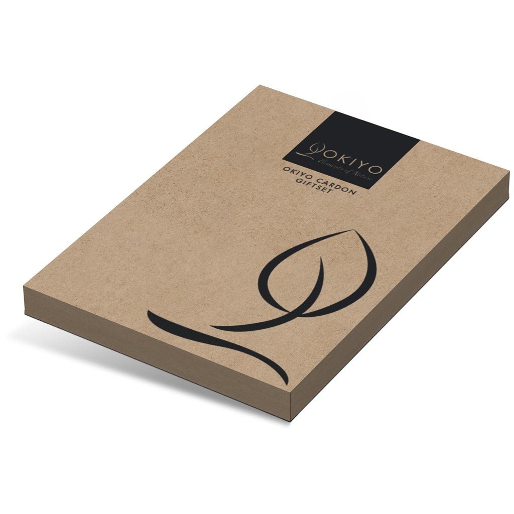 Okiyo Cardon Cork Notebook & Pen Set - Brand your company Logo! Get a quote - Promo Lingo