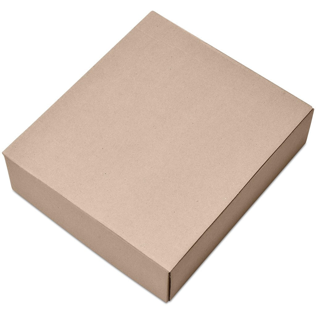 Okiyo Chiba Kraft Gift Set - Eco - Friendly Elegance Unboxed - Brand your company Logo! Get a quote - Promo Lingo