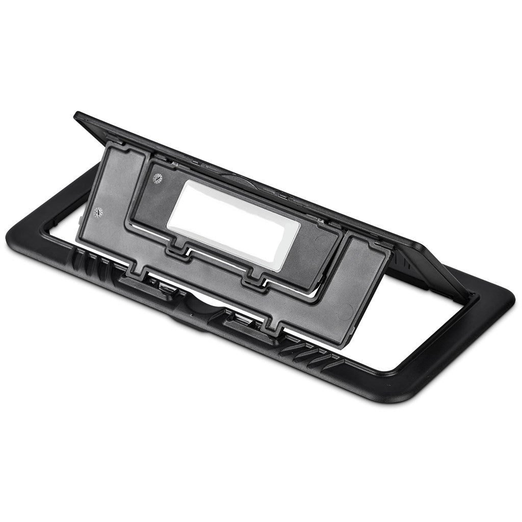 Okiyo Eezigo Recycled Plastic Portable Laptop Stand - Ergonomic - Brand your company Logo! Get a quote - Promo Lingo