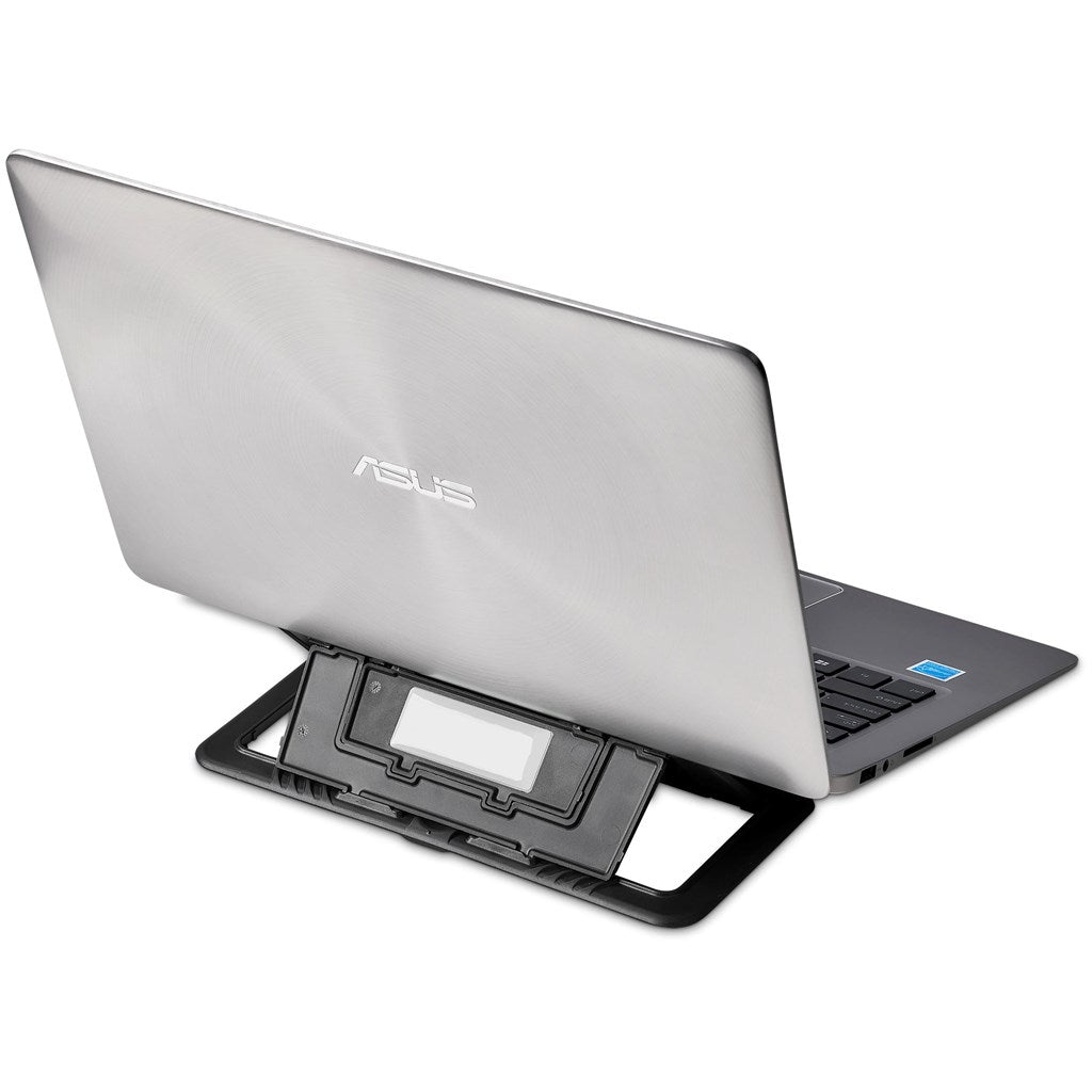 Okiyo Eezigo Recycled Plastic Portable Laptop Stand - Ergonomic - Brand your company Logo! Get a quote - Promo Lingo