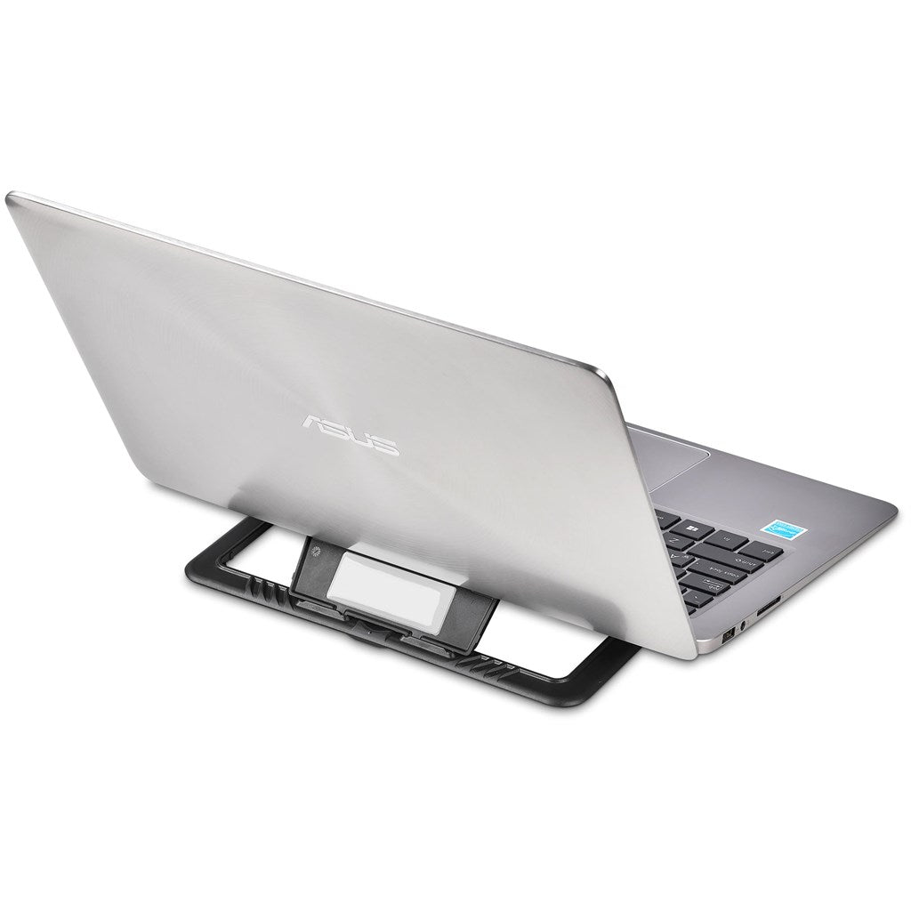 Okiyo Eezigo Recycled Plastic Portable Laptop Stand - Ergonomic - Brand your company Logo! Get a quote - Promo Lingo