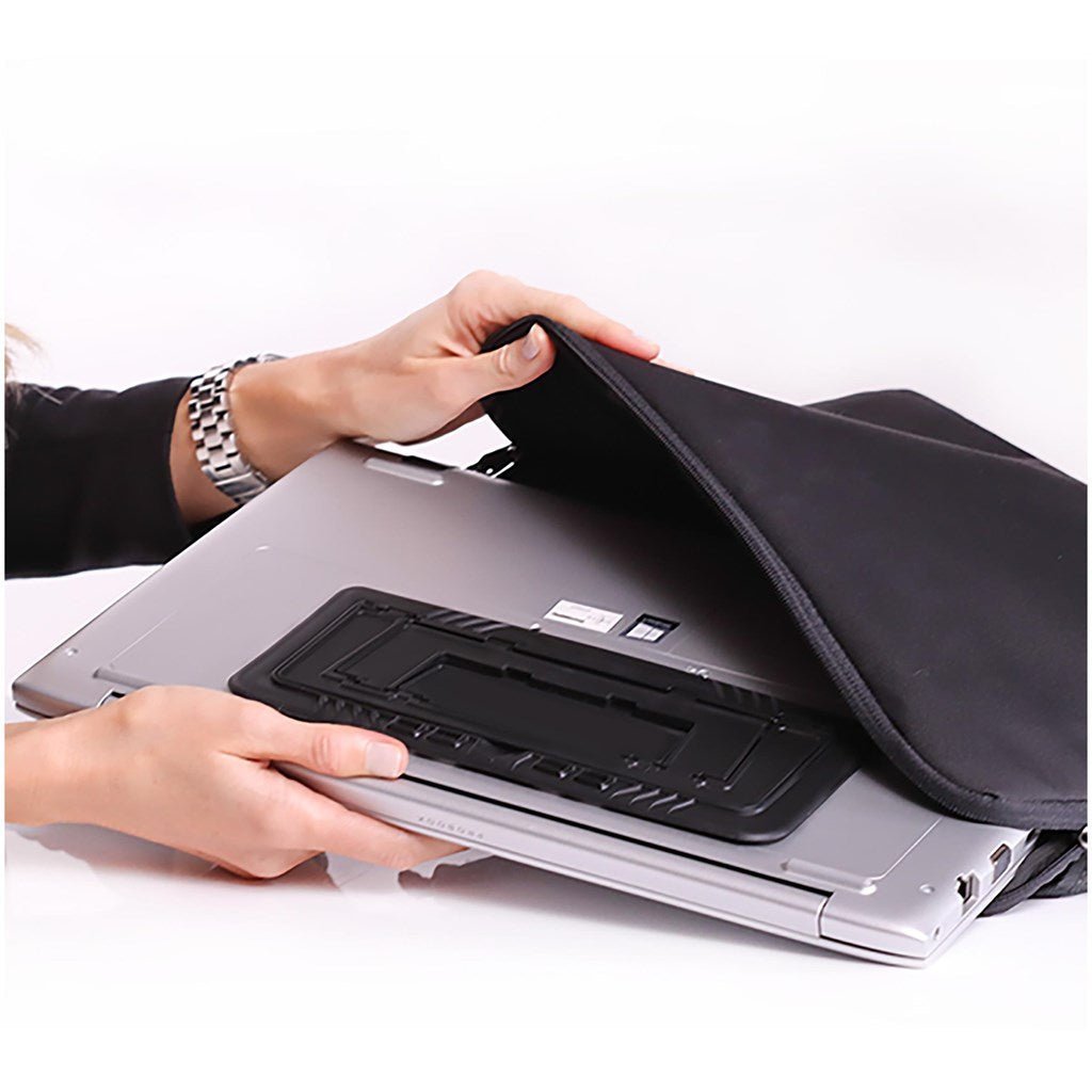 Okiyo Eezigo Recycled Plastic Portable Laptop Stand - Ergonomic - Brand your company Logo! Get a quote - Promo Lingo