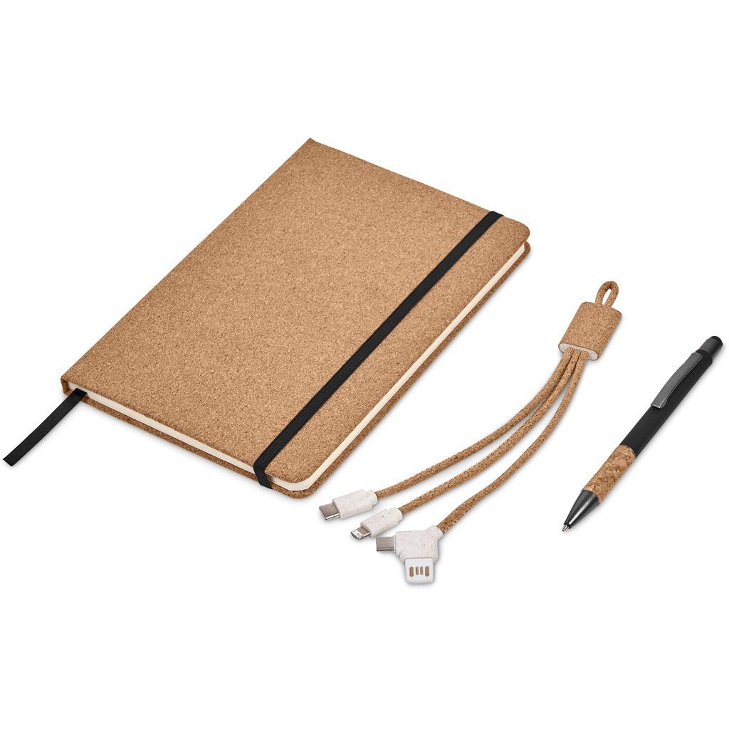 Okiyo Ikeda Gift Set: Stylish Notebook and Accessories - Brand your company Logo! Get a quote - Promo Lingo