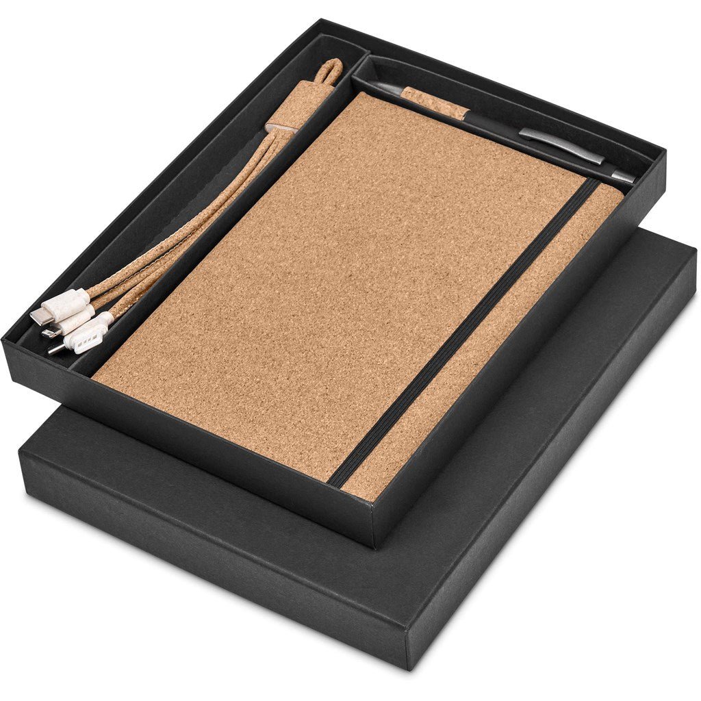 Okiyo Ikeda Gift Set: Stylish Notebook and Accessories - Brand your company Logo! Get a quote - Promo Lingo