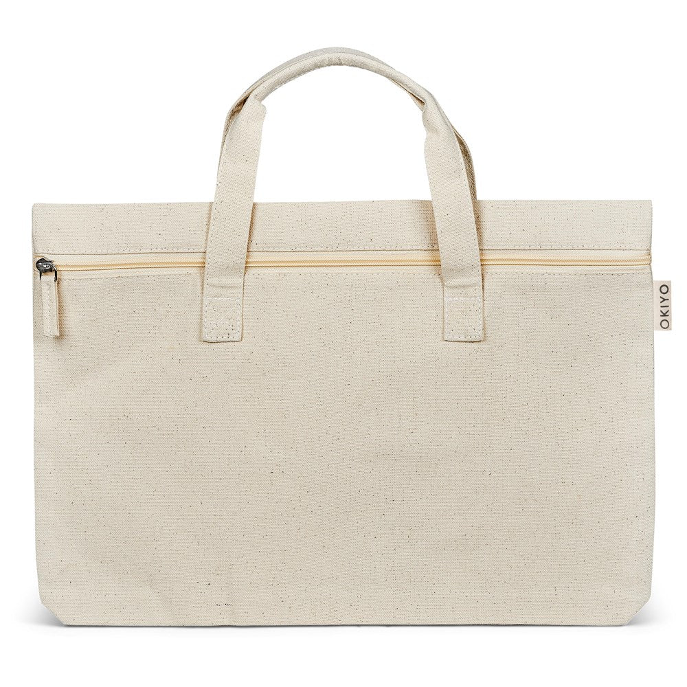 Okiyo Kaigi Cotton Document Bag for Events and Conferences - Brand your company Logo! Get a quote - Promo Lingo