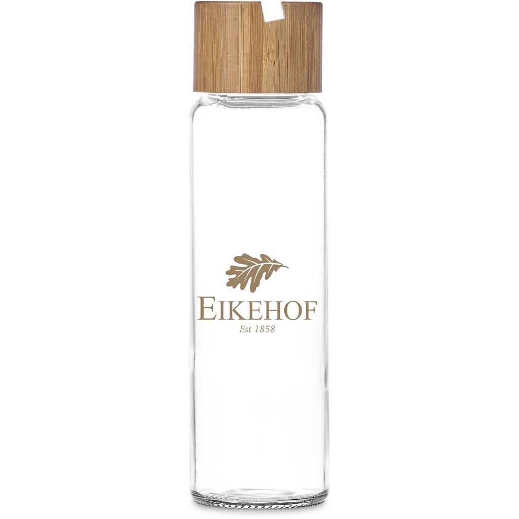 Okiyo Kenko Phone Stand Glass Water Bottle 700ml Design - Brand your company Logo! Get a quote - Promo Lingo