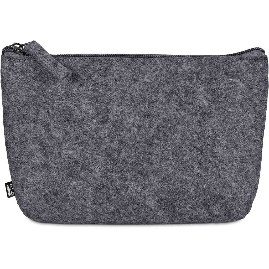 Okiyo Kesho Recycled PET Felt Mini Cosmetic Bag Eco - Friendly - Brand your company Logo! Get a quote - Promo Lingo