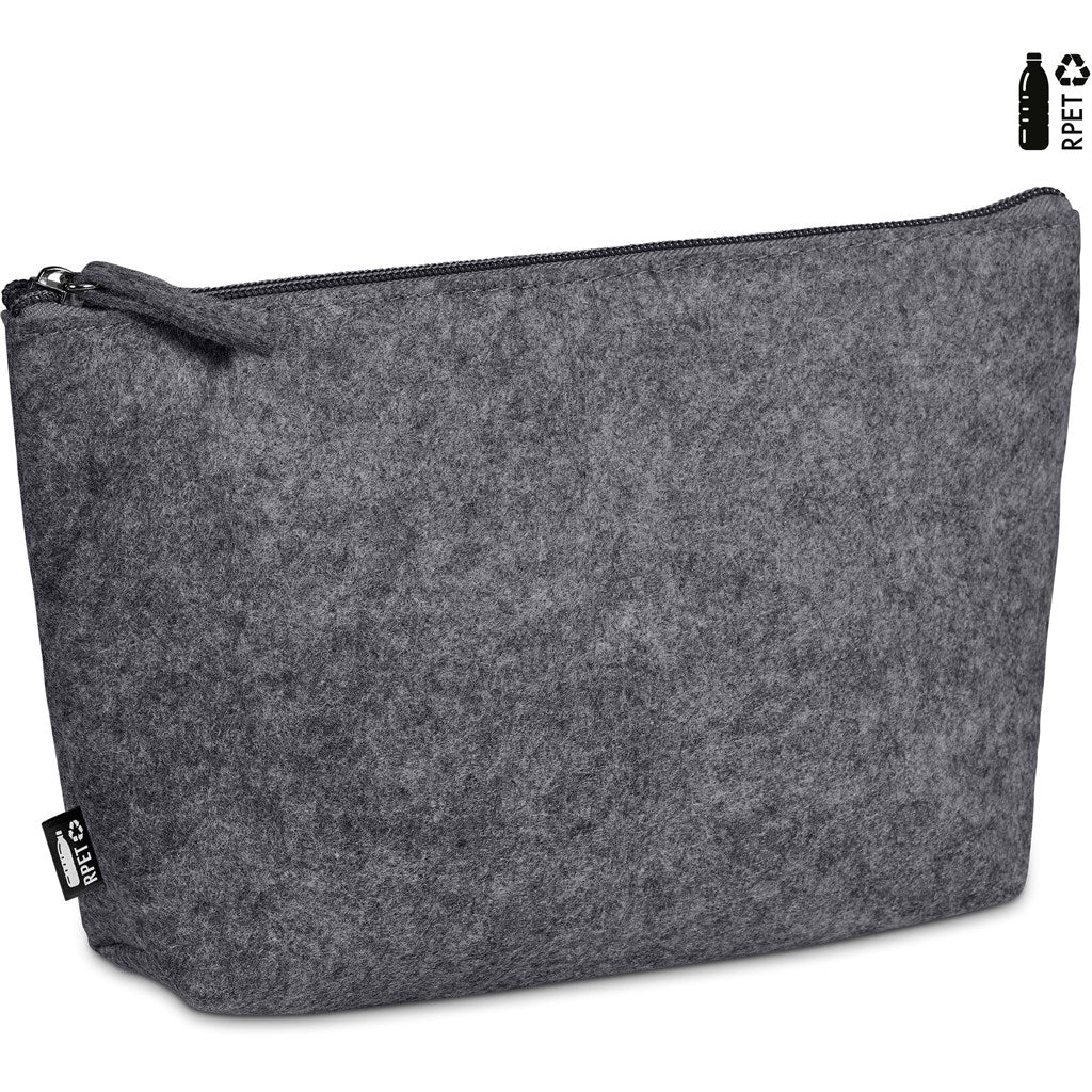 Okiyo Kesho Recycled PET Felt Mini Cosmetic Bag Eco - Friendly - Brand your company Logo! Get a quote - Promo Lingo