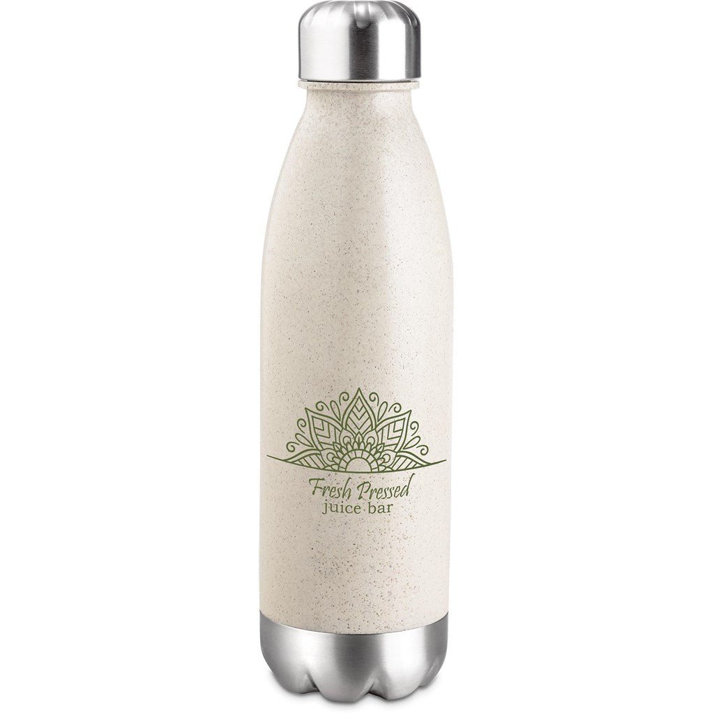Okiyo Kimi Wheat Straw Water Bottle - Eco - Friendly 680ml - Brand your company Logo! Get a quote - Promo Lingo