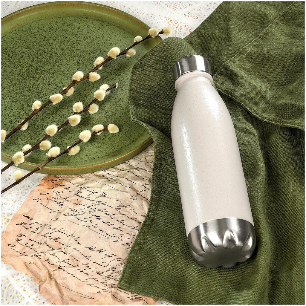Okiyo Kimi Wheat Straw Water Bottle - Eco - Friendly 680ml - Brand your company Logo! Get a quote - Promo Lingo