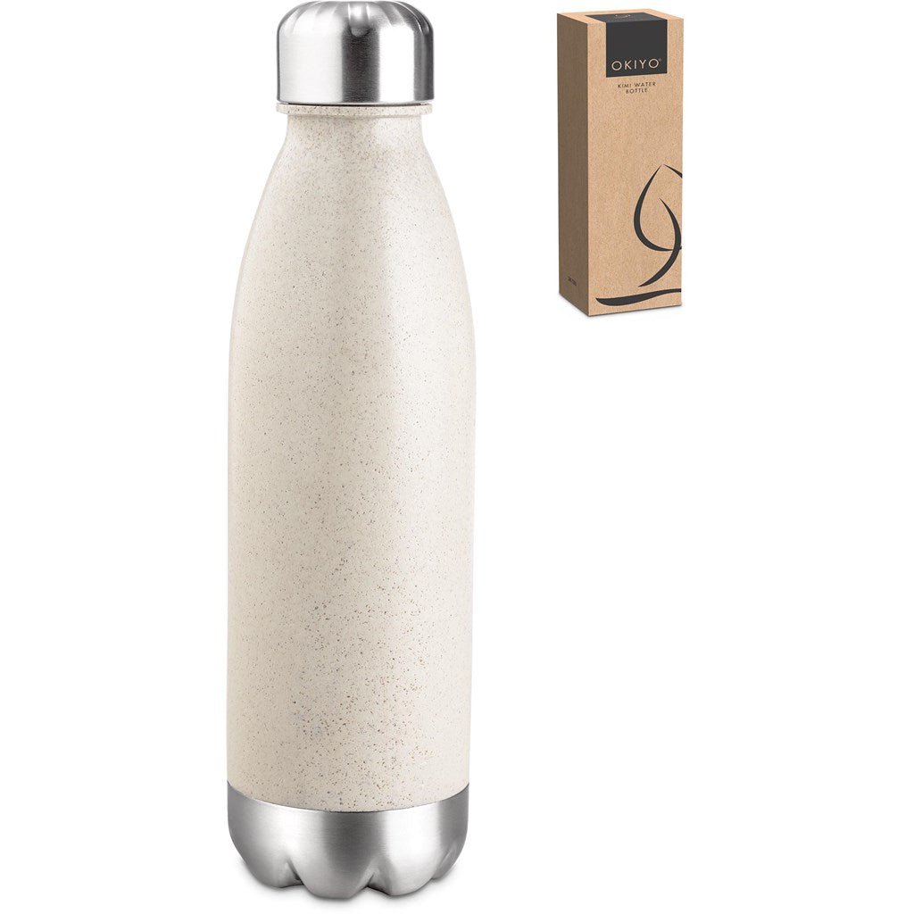 Okiyo Kimi Wheat Straw Water Bottle - Eco - Friendly 680ml - Brand your company Logo! Get a quote - Promo Lingo
