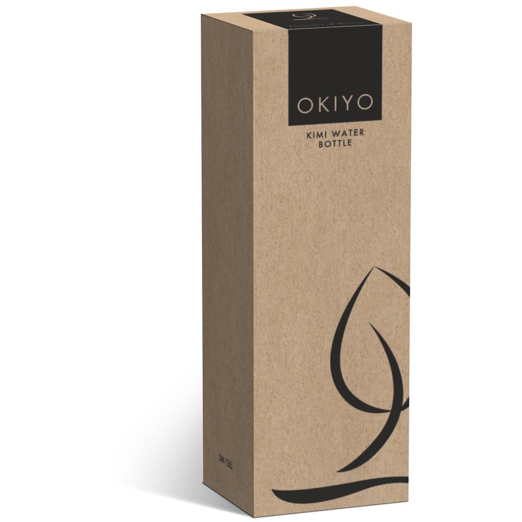 Okiyo Kimi Wheat Straw Water Bottle - Eco - Friendly 680ml - Brand your company Logo! Get a quote - Promo Lingo