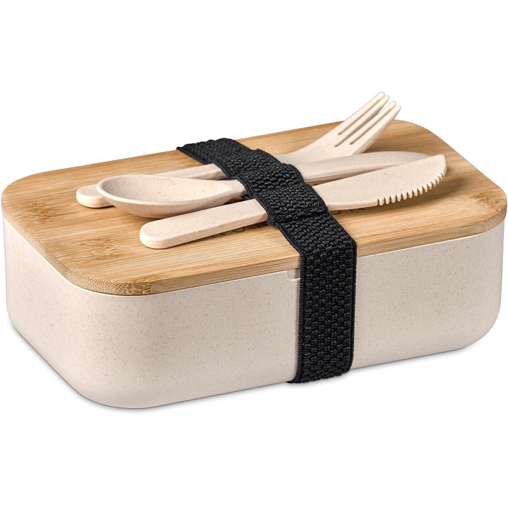 Okiyo Kura Cotton & Wheat Straw Lunch Set for Eco - Friendly Meals - Brand your company Logo! Get a quote - Promo Lingo