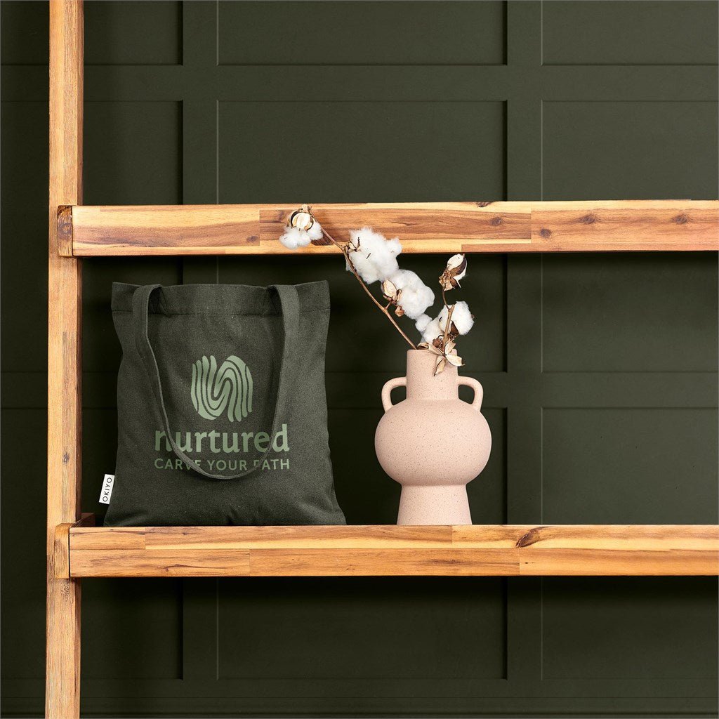 Okiyo Kyanbasu Recycled Canvas Shopper for Eco - Friendly Style - Brand your company Logo! Get a quote - Promo Lingo