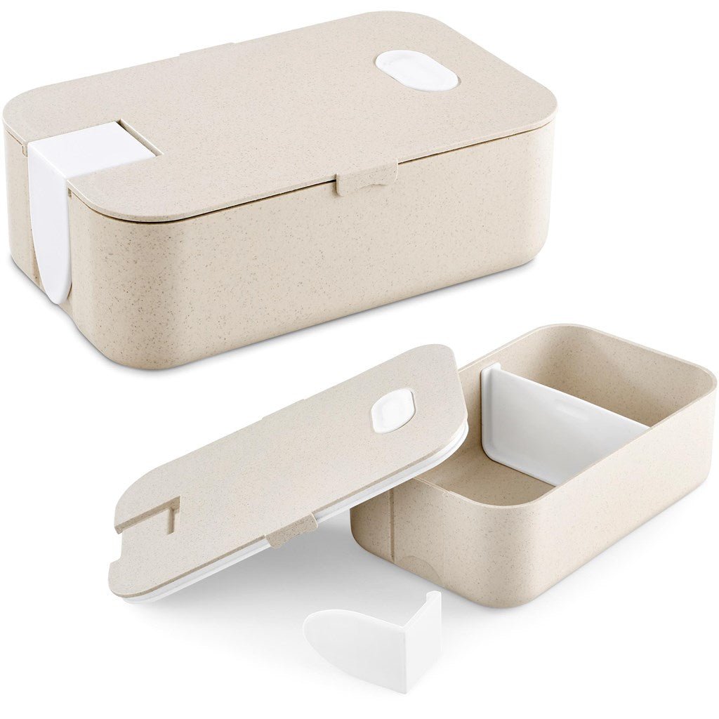 Okiyo Machi Wheat Straw Lunch Box - Eco - Friendly Choice - Brand your company Logo! Get a quote - Promo Lingo