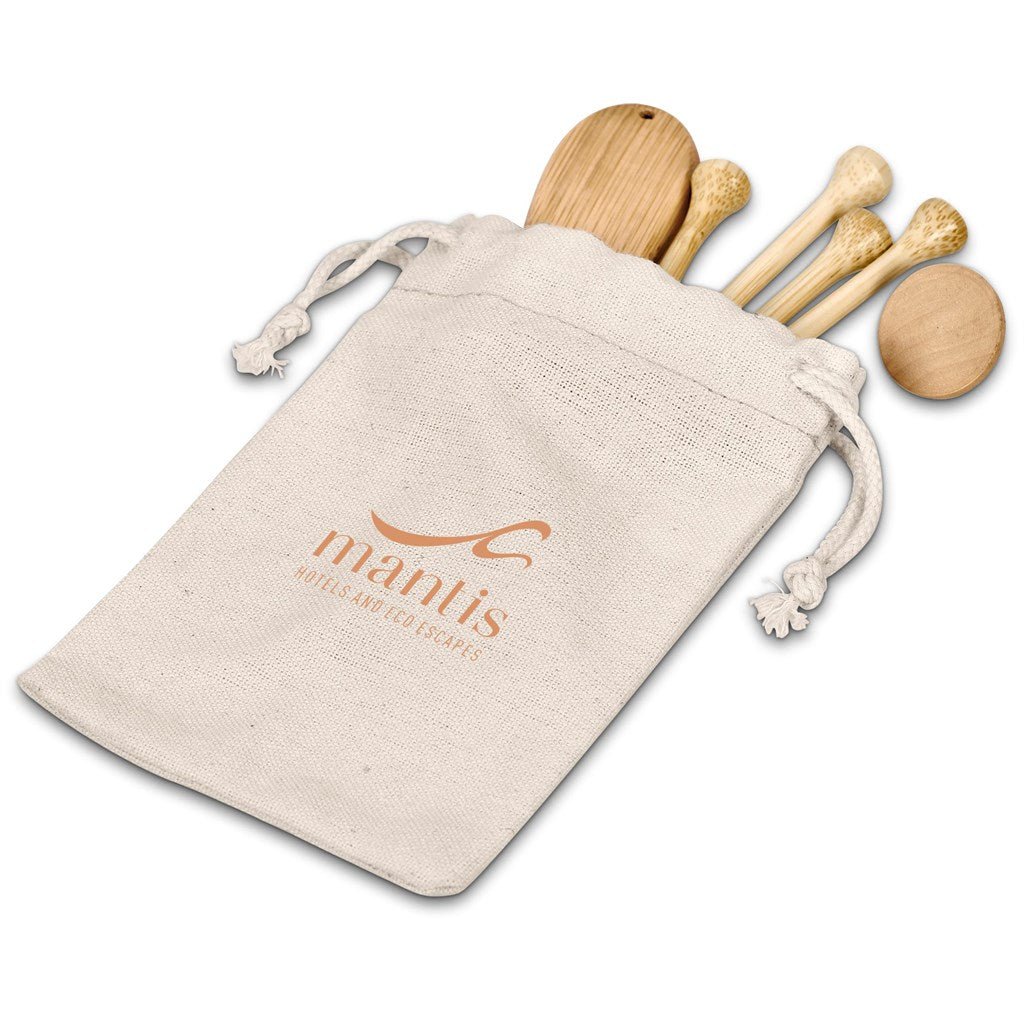 Okiyo Nikko Bamboo Golf Accessories Set for Eco - Friendly Play - Brand your company Logo! Get a quote - Promo Lingo