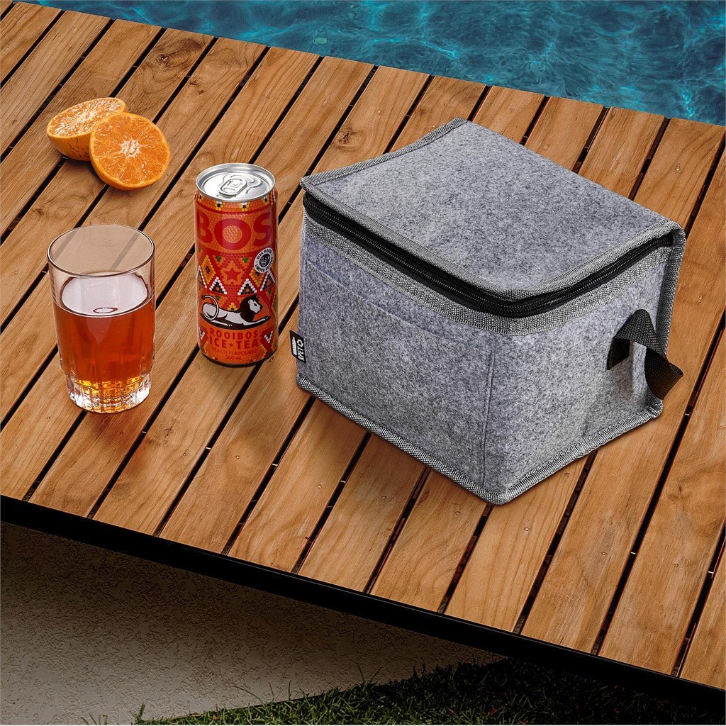 Okiyo Reitoko Recycled PET Felt 6 - Can Cooler Bag - Brand your company Logo! Get a quote - Promo Lingo