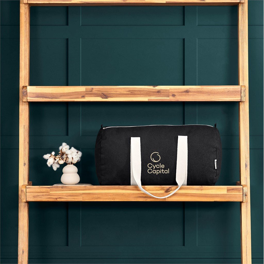 Okiyo Supotsu Recycled Canvas Sports Bag for Eco - Friendly Adventures - Brand your company Logo! Get a quote - Promo Lingo