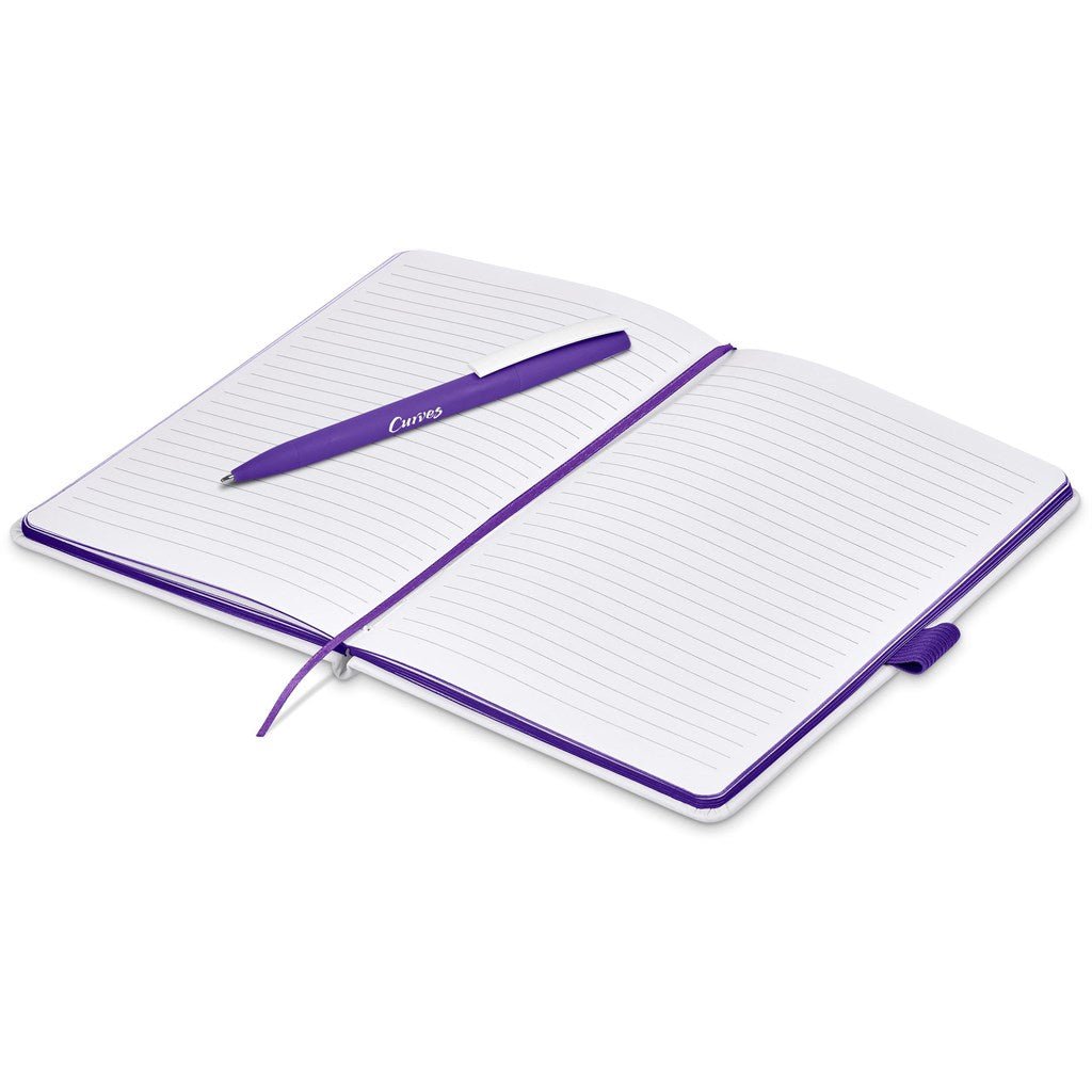 Olson Notebook & Pen Set - Brand your company Logo! Get a quote - Promo Lingo
