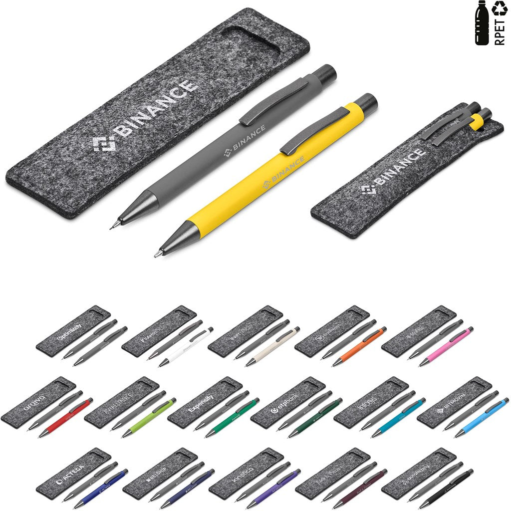 Omaha Ball Pen & Pencil Set - Brand your company Logo! Get a quote - Promo Lingo