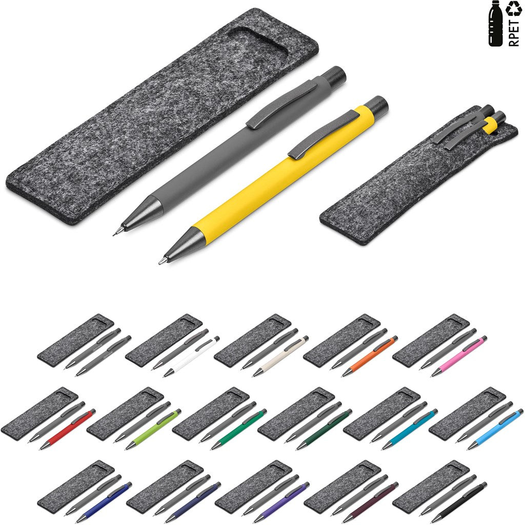 Omaha Ball Pen & Pencil Set - Brand your company Logo! Get a quote - Promo Lingo