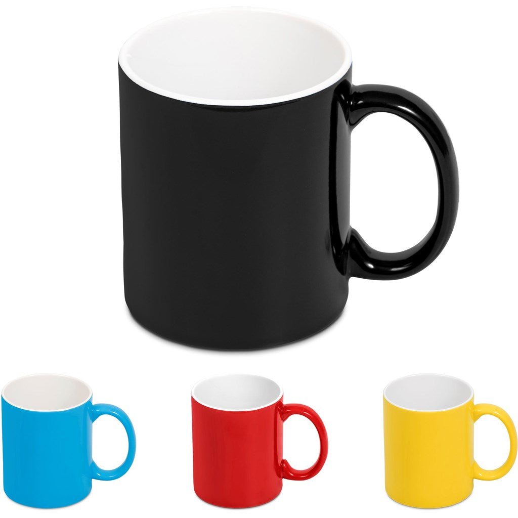 Omega Ceramic Coffee Mug - 330ml - Brand your company Logo! Get a quote - Promo Lingo
