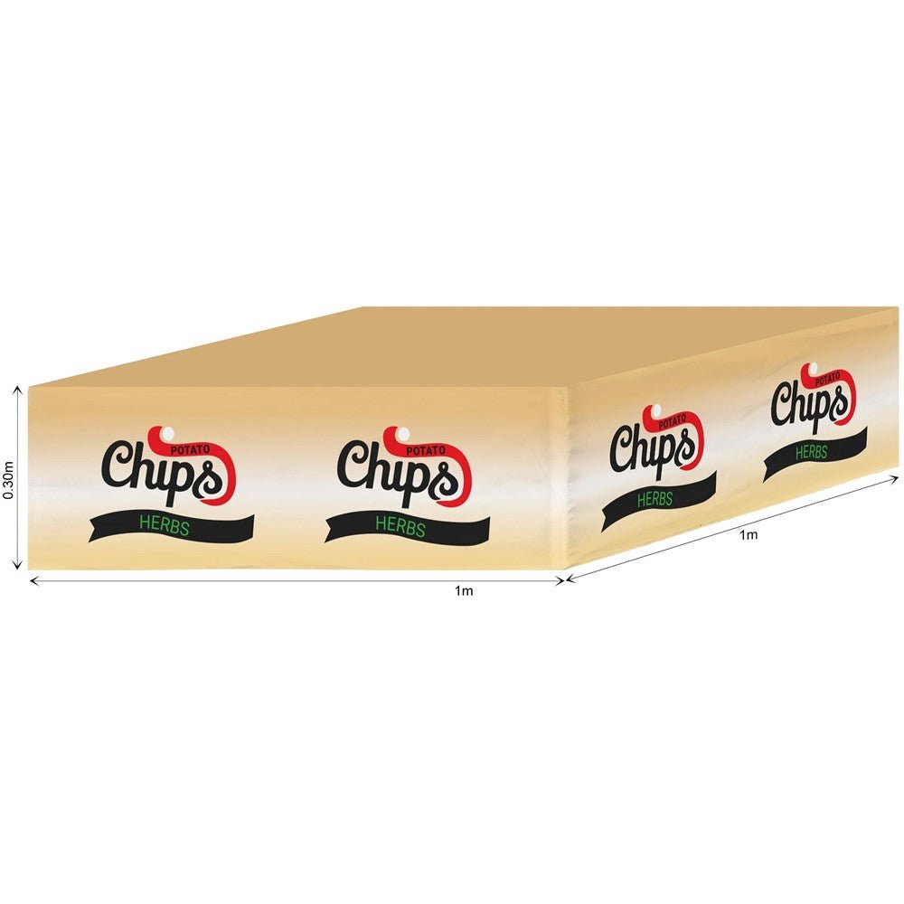 Ovation Gazebo 1m x 1m Kiosk Roof for Custom Branding - Brand your company Logo! Get a quote - Promo Lingo