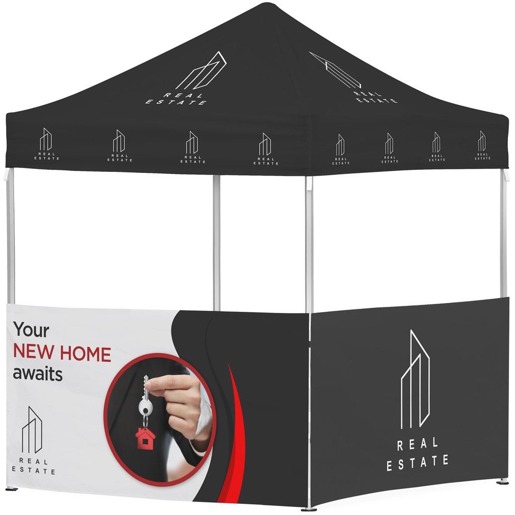 Ovation Gazebo 2m x 2m Petite 2 H - Walls - Brand your company Logo! Get a quote - Promo Lingo